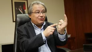 Walter Albán se refirió al concurso público para elegir a miembros de la JNJ. Foto: El Comercio