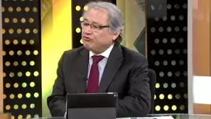 Walter Albán refirió que Fuerza Popular abusaba de su poder. Foto: captura de TV