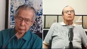 Expresidente Alberto Fujimori y su exasesor Vladimiro Montesinos - Foto y video: Canal N