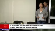 Alberto Fujimori: Estoy sorprendido por el maltrato a mi hija Keiko