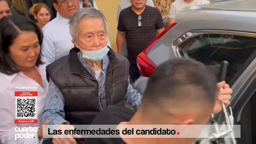 Alberto Fujimori padece de males crónicos que requieren tratamiento permanente en lengua, corazón, columna vertebral y cadera