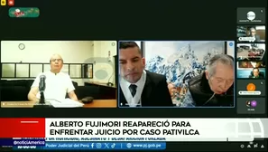 Vladimiro Montesinos y Alberto Fujimori participaron de audiencia por caso Pativilca. Video: América Noticias