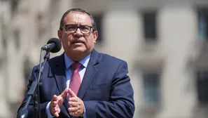 Otárola respondió con dureza a acusaciones de Morgan Quero. Foto y video: Canal N/Andina