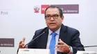 Alberto Otárola: "El Gobierno respeta los convenios internacionales"