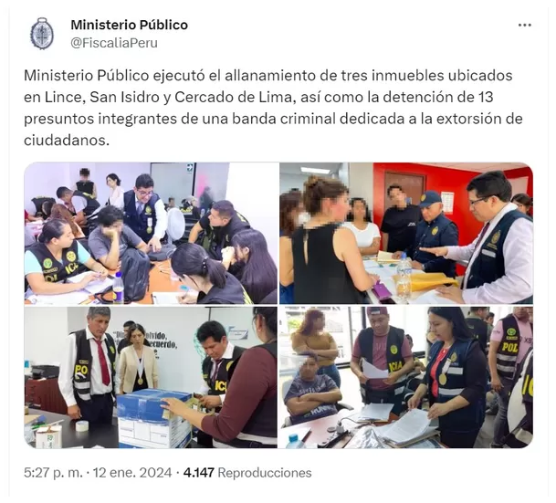 Foto: Fiscalía