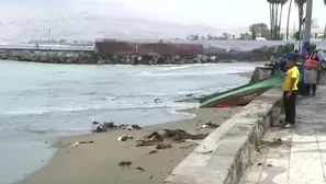 A dos años del derrame de petróleo en la zona, aún persisten efectos en las playas, siendo solo tres de las trece playas consideradas aptas para bañistas. / Video: Canal N