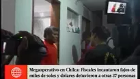 El alcalde de Chilca, Richard Ramos Ávalos, fue detenido en su vivienda