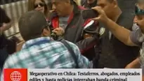 Alcalde de Chilca y otros más fueron detenidos. América Noticias