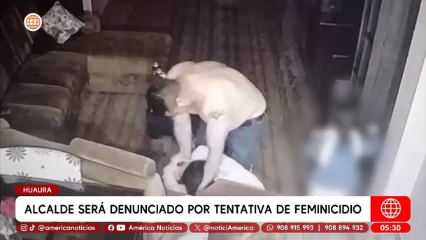 Alcalde es denunciado por tentativa de feminicidio en Huaura. Foto: América Noticias