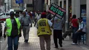 Magdalena evalúa prohibir que cambistas operen en calles del distrito. Foto: Andina