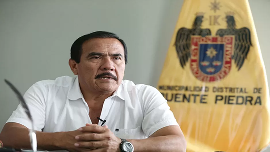 Milton Jiménez, alcalde de Puente Piedra. Foto: Municipalidad