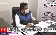 Alcalde del Rímac tras intervención a municipio: "Tenemos las manos limpias" - Noticias de irregularidades-pension-65