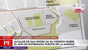 Ocurrió en San Isidro. Foto: América TV