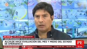 Alcalde de San Juan de Lurigancho sobre estado de emergencia. Foto y video: América Noticias