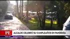 Alcalde de San Martín de Porres celebró su cumpleaños en “privadito” en casa de Cieneguilla