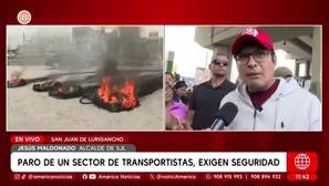 Jesús Maldonado pidió reformar la Policía por inseguridad. Foto y video: AN 