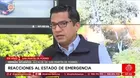 Alcalde SMP: Estado de emergencia debe incluir inversión en PNP