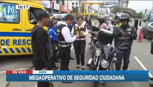 Serenazgo de Surco viste chalecos antibalas para sus labores diarias - Foto: Canal N