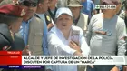 Alcalde de Trujillo y jefe de Investigación de la Policía discutieron por captura de marca