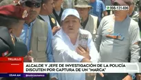 Alcalde de Trujillo, Arturo Fernández. Foto y video: América Noticias