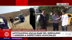 El alcalde de VES aseguró que los operativos no cesarán (Foto: Captura América TV)