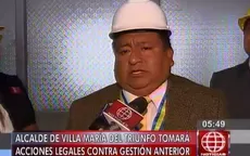 Alcalde de VMT denunciará a la gestión anterior tras colapso de techo del municipio - Noticias de techo-propio