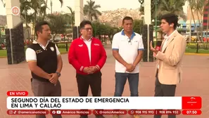 Alcaldes de Puente Piedra, Ancón y Santa Rosa a favor del estado de emergencia. Foto y video: América Noticias