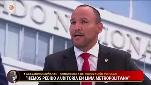 Para el congresista Alejandro Muñante, las irregularidades en las elecciones generales 2026 podrían viciar el origen del nuevo gobierno. Video: América Multimedia