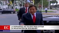 Alejandro Toledo y su estrategia para evitar que incauten sus bienes. Foto y video: América Noticias