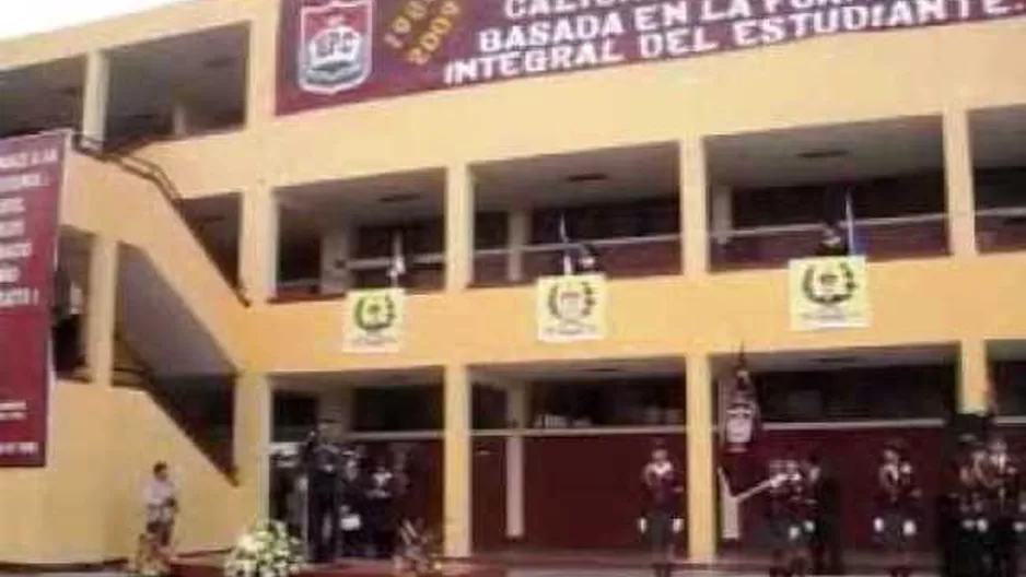 Alerta de granada en colegio Horacio Patiño. Captura: Youtube