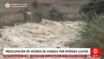Alerta máxima en Chosica por crecida del río Rímac. Foto y video: América TV