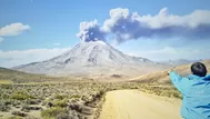 Alerta del volcán Ubinas baja a verde tras disminuir actividad