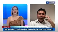 Alexandro Cornejo: "Muchos peruanos  están considerando vivir permanentemente en EE. UU."