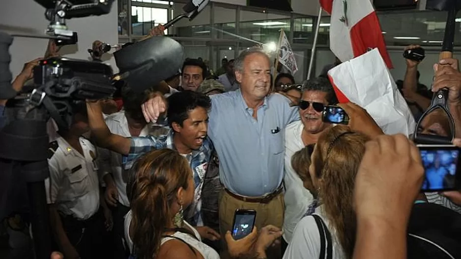 Foto: Acción Popular / afirmó que en una eventual presidencia “lo primero que haremos será terminar la carretera Marginal de la Selva