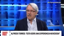 Alfredo Torres, Presidente ejecutivo de Ipsos Perú. Video: Cuarto Poder