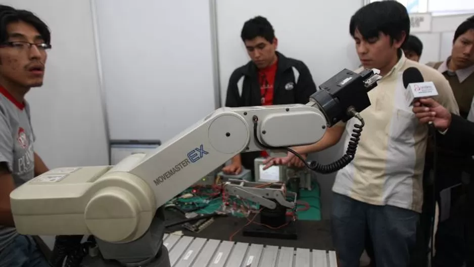 Estudiante fue felicitado por el presidente Humala / Foto: Andina