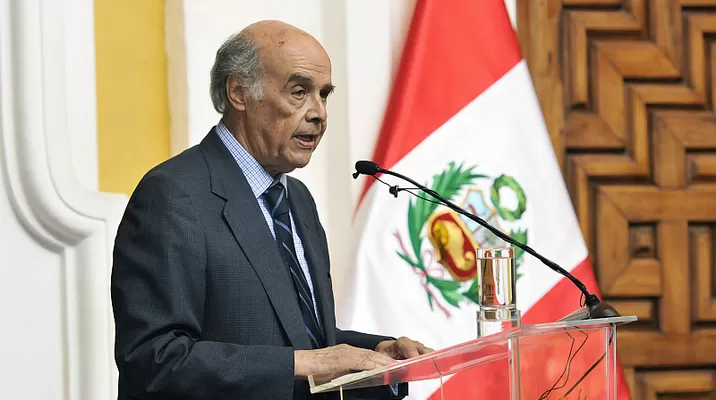 Canciller Ricardo Luna . Foto: Cancillería Canciller Ricardo Luna . Foto: Cancillería