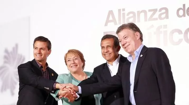 Presidente colombiano no pudo estar presente. Foto: @CancilleriaPeru Presidente colombiano no pudo estar presente. Foto: @CancilleriaPeru