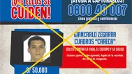Capturan a alias 'Careca': estuvo prófugo por más de 3 años