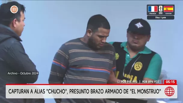 Alias Chucho: Capturan a presunto brazo armado de El monstruo. Foto: Unidad de investigación
