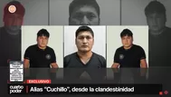 Alias ‘Cuchillo’, desde la clandestinidad