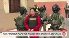 Alias Jhonsson Pulpo fue recluido en la Base Naval del Callao