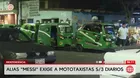 Alias Messi exige 3 soles diarios a mototaxistas en Independencia