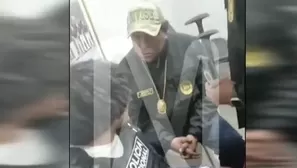 Habla el monstruo para la policia peruana. Foto y video: Canal N 