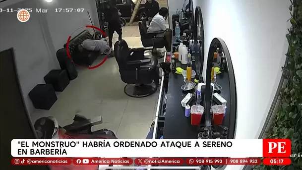 Alias El Monstruo habría ordenado ataque a sereno en barbería en Carabayllo. Foto: América Noticias Alias El Monstruo habría ordenado ataque a sereno en barbería en Carabayllo. Foto: América Noticias
