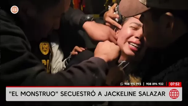 Alias El monstruo secuestró a Jackeline Salazar. Foto: Unidad de investigación
