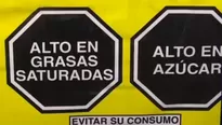 Esta medida se da seis meses después de la instalación de los octógonos en los alimentos empaquetados.  Foto: Captura Canal N 