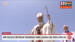 Alistan plan de seguridad por la llegada del Papa León XIV. Foto y video: América Noticias