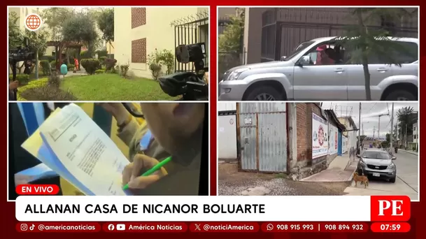 ¿Por qué allanan casa de Nicanor Boluarte?. Foto: América Noticias