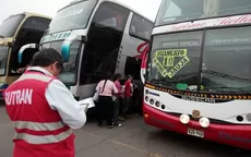 Aló Sutran: pasajeros podrán realizar denuncias en viajes por Semana Santa - Noticias de sutran